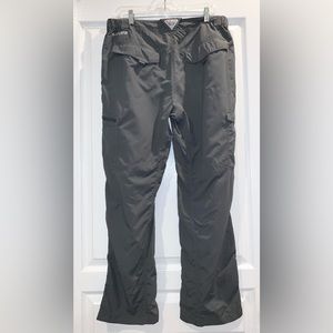 COLUMBIA men PFG Omni - Shield gray pants men’s size 36 X 30
